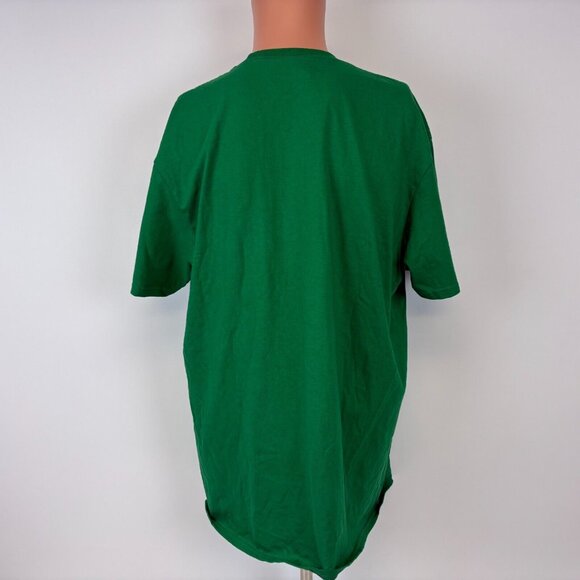 Boston Celtics T Shirt Mens Size XL Green Banner Eighteen Game Give Away NBA - Picture 4 of 5